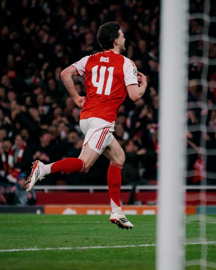 阿森纳力克勒沃库森晋级四分之一决赛 赖斯进球